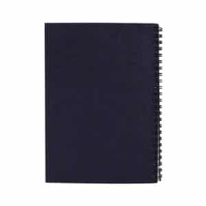 A5 Hemp Soft Cover Wiro Binding Notebook