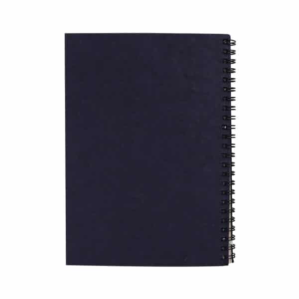 A5 Hemp Soft Cover Wiro Binding Notebook