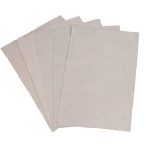 100 GSM Hemp A5 White Sheet Sets