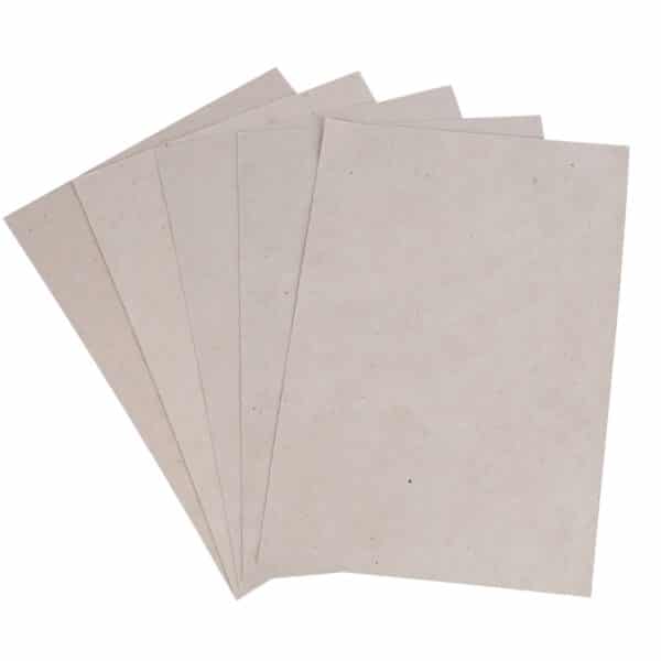 100 GSM Hemp A5 White Sheet Sets