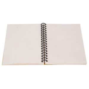 A5 Hemp GoldFoil Debossed Wiro Diary