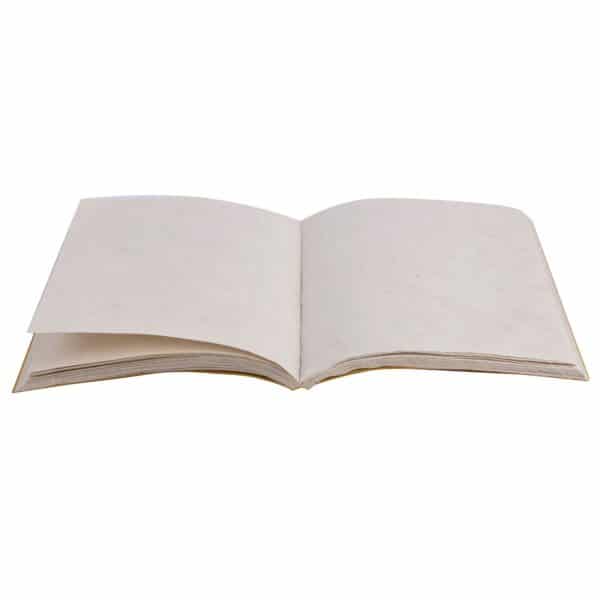 Gold Foil Debossed Hemp Diary (A5)
