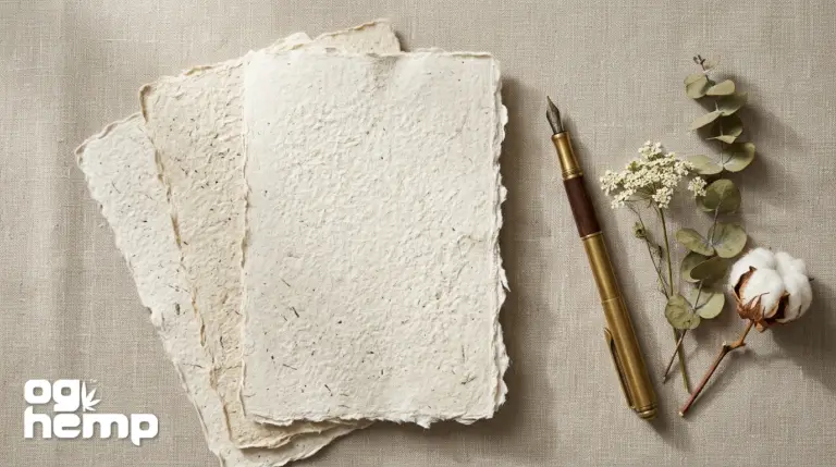 Handmade Deckle Edge Paper: Archival Durability for Artists, Calligraphers & Luxury Invites | OG Hemp