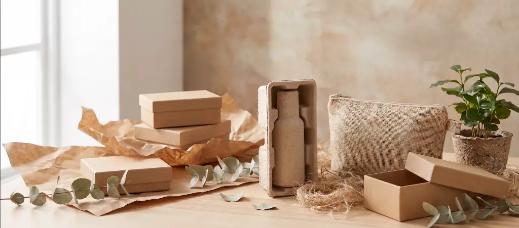 Sustainable packaging options natural fibers bioplastics